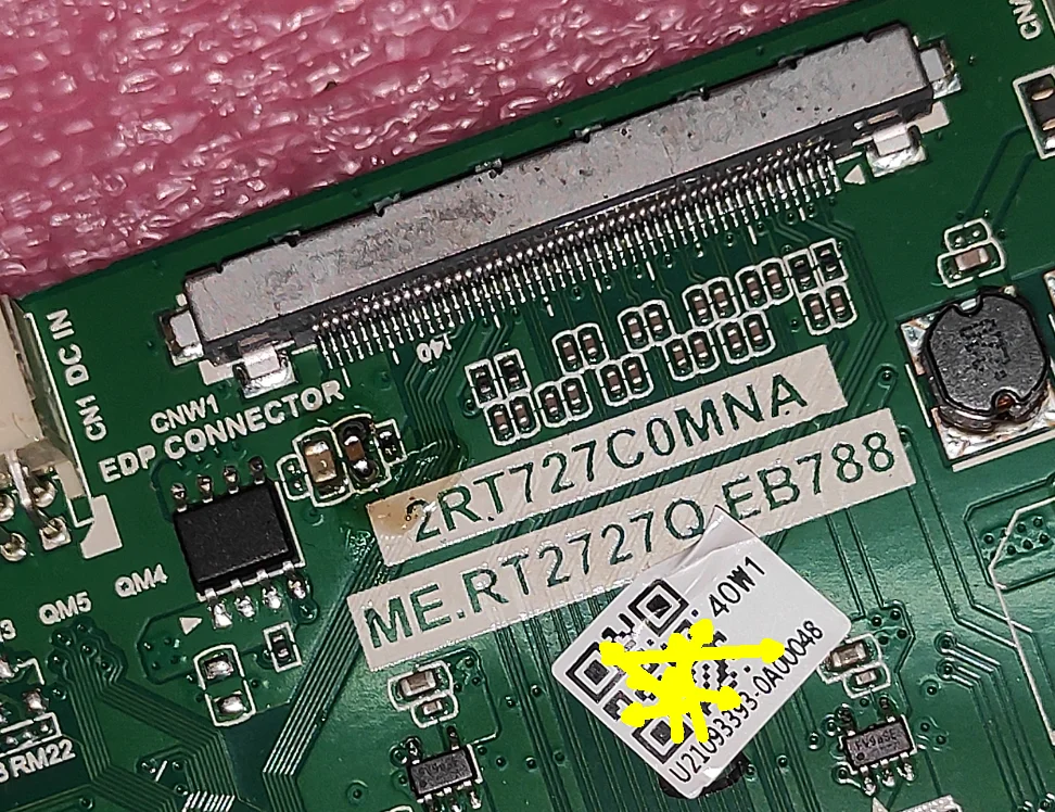 Free shipping ！ 2RT727C0MNA  ME.RT2727QE.B788  Three in one TV motherboard tested well  48--60v  640ma