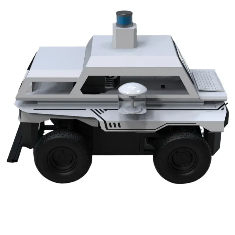 High-speed Ackerman wheeled chassis outdoor handling robot supports ros robot unmanned patrol