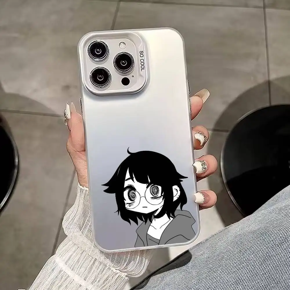 Dark Emo Girl  Phone Case For iPhone 17,16,15,14,13,12,11,Mini,Pro,E,MAX Candy Matte - view 3