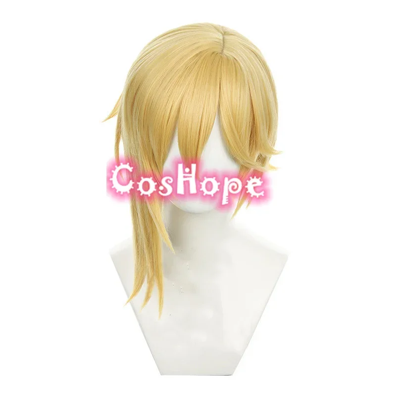 Nazuna Nito Cosplay Wig Cosplay 40cm Golden Blond Wig Cosplay Anime Cosplay Wigs Heat Resistant Synthetic Wigs