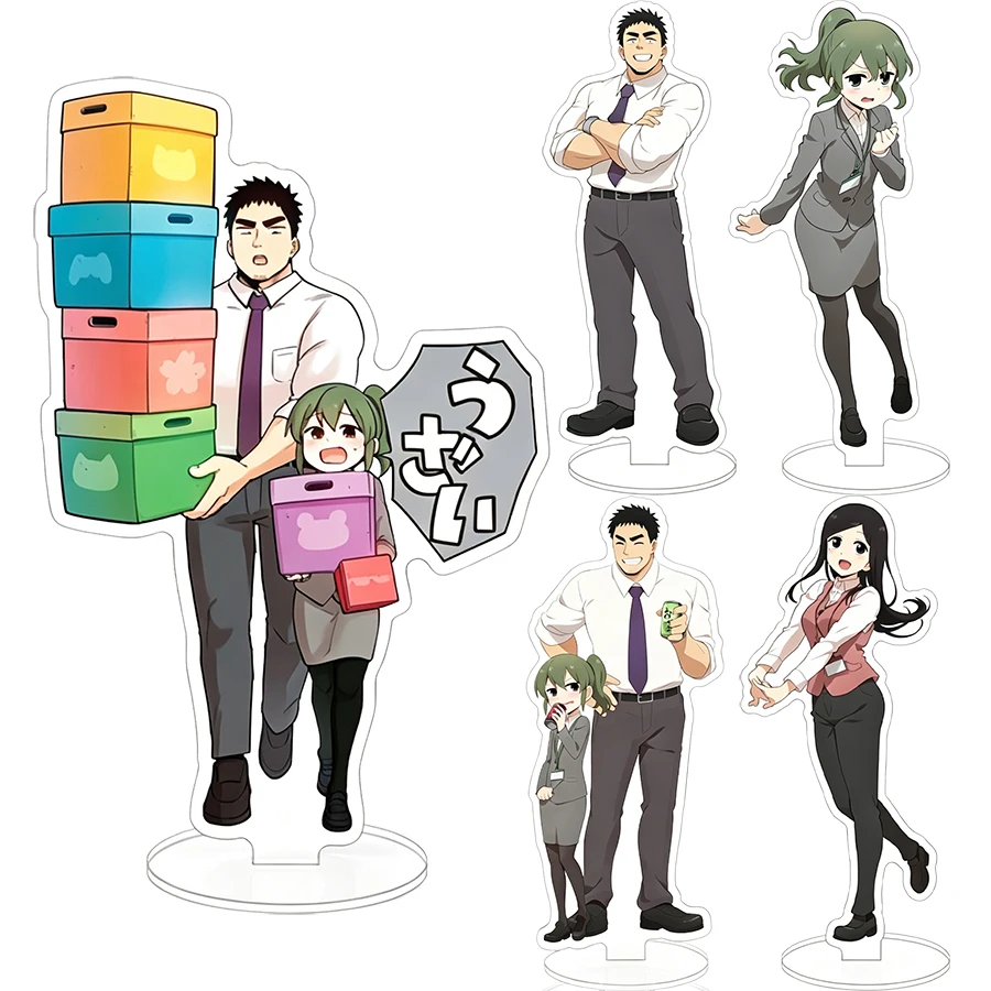 16CM Anime My Senpai is Annoying ‌   Figur Futaba Igarashi Harumi Takeda Momoko Sakurai Sota Koma Acryl-Ständer Cosplay-Ornamente Geschenk