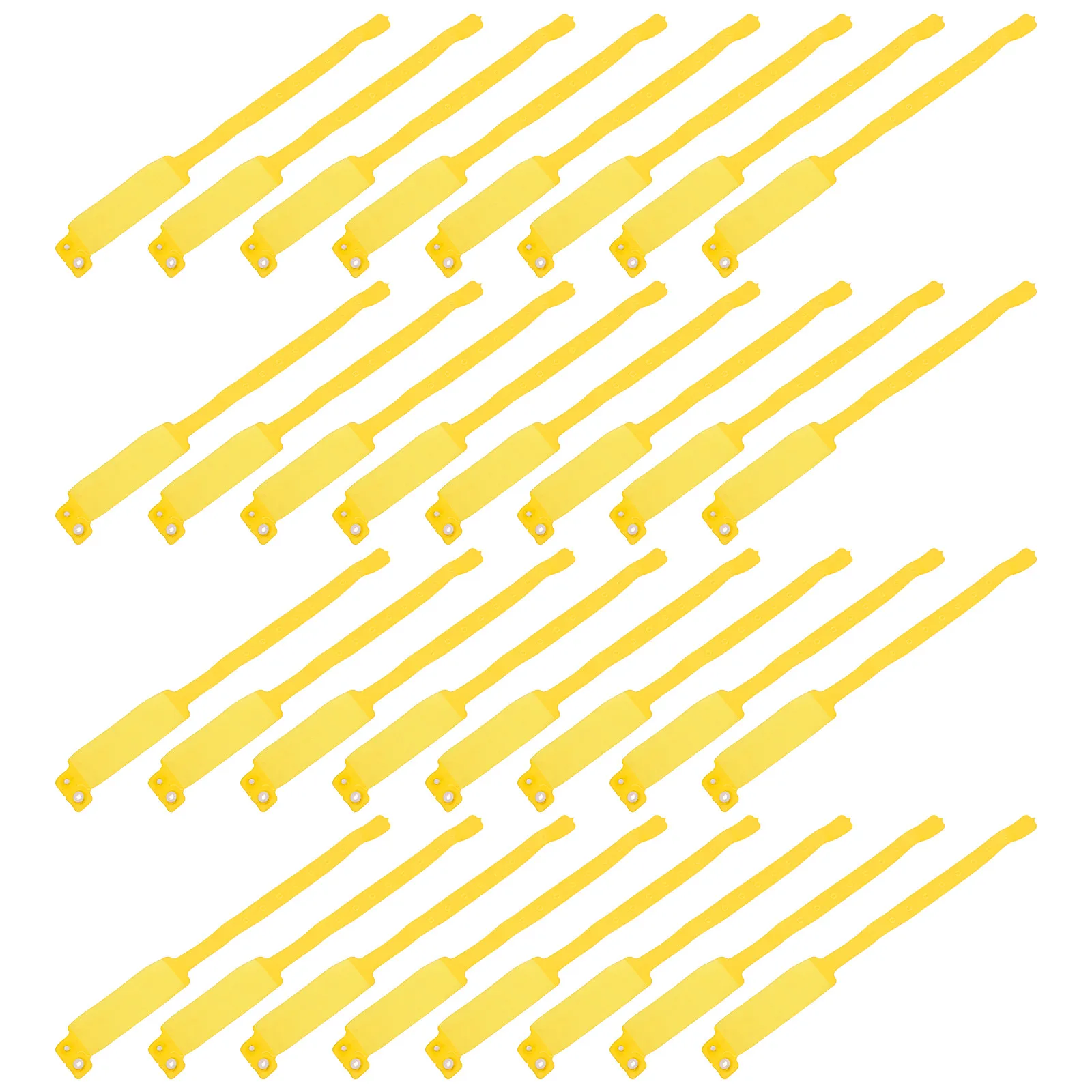 

100 Pcs Disposable PVC Wristbands Charm Toddler Hospital Personalized Identification Bracelet Writable Event Plastic