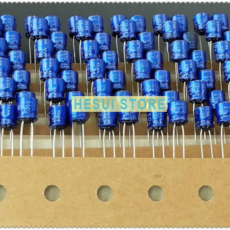2.2uF 50V ELNA RB3 BP Electrodeless Capacitor 5x5