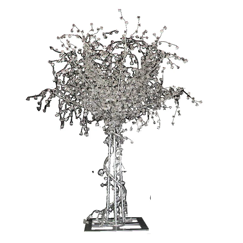 Debby Moderne Creatieve Crystal Flower Stand Light String Voor Party Road Loodverlichting Decoratie Evenementen Bruiloft