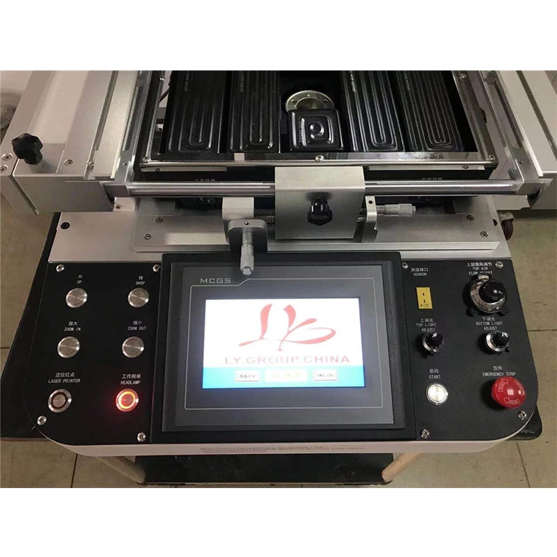 Estación de Reparación BGA de alineación compacta semiautomática Universal LY G820 para portátiles de servidor/consolas de juegos móviles 220V 5300W