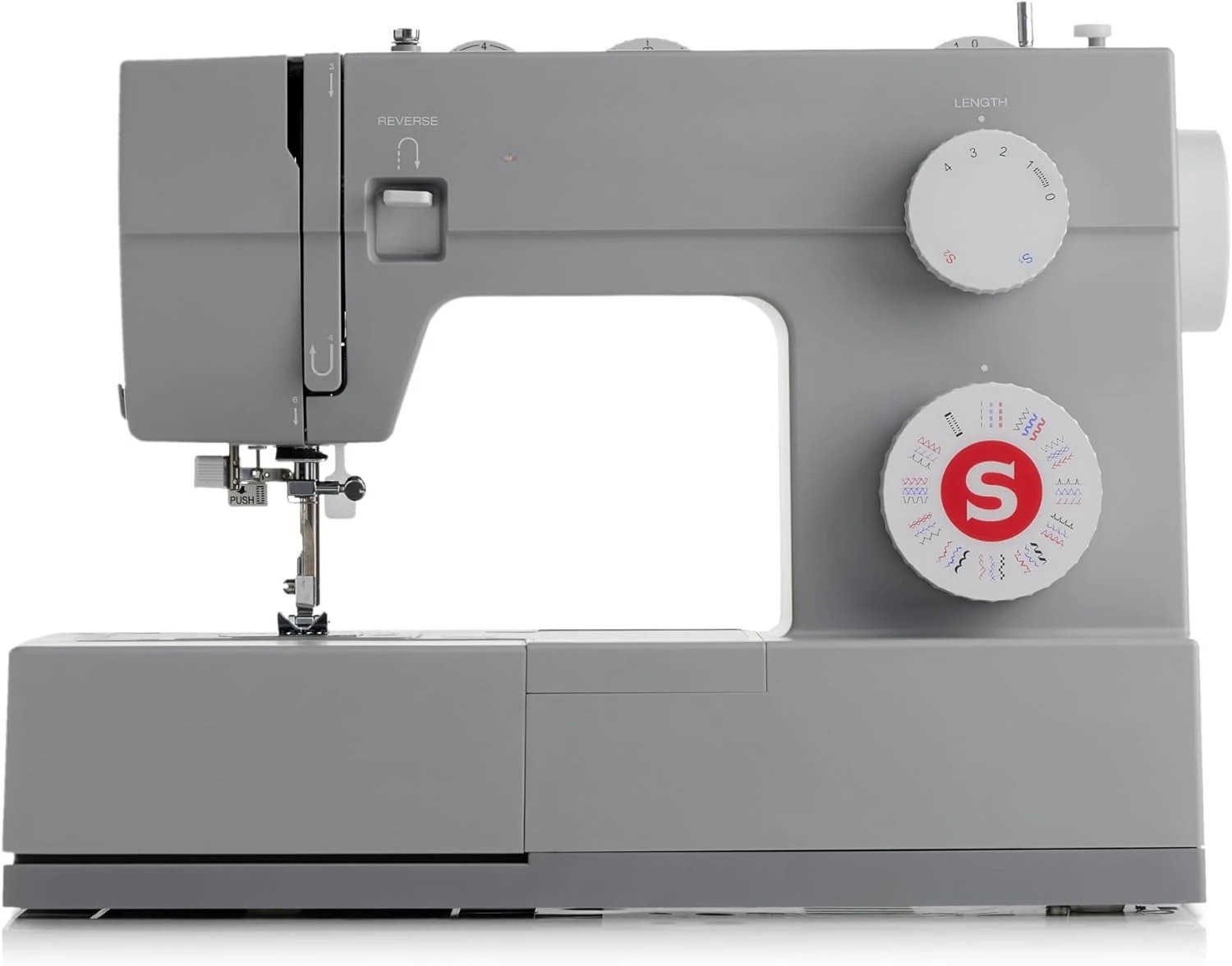 Strong Motor with Enhanced Piercing Power,110 Stitch Applications | Heavy Duty 4432 High Speed Sewing Machine With Accessory Kit