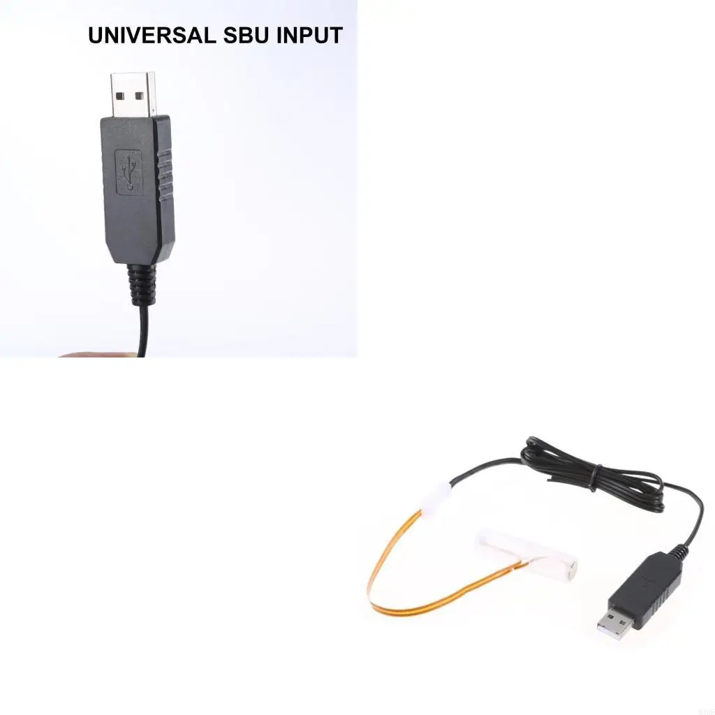 

USB Power AA Battery Eliminators замените кабель аккумулятора 1PC 1,5V AA LR6 для светодиода 83ce