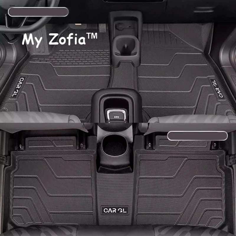 For Leapmotor T03 2023 2024 2025 Car TPE Floor Mats Single Double Layer Foot Pads Salon Carpet Full Cover Interior Accessories