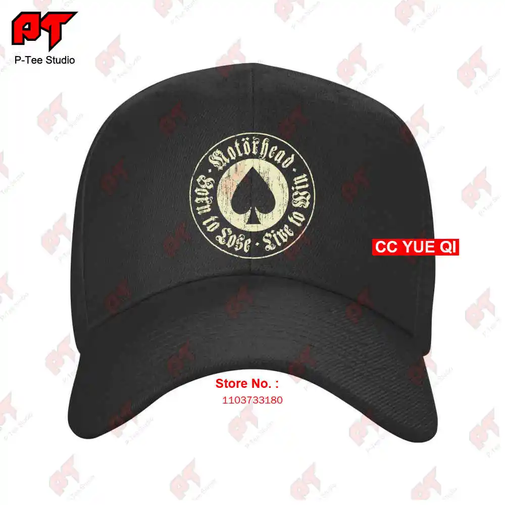 Moterhead Born To Lose Live To Sin Ace Of Spades Baseball Caps Truck Cap ECFC