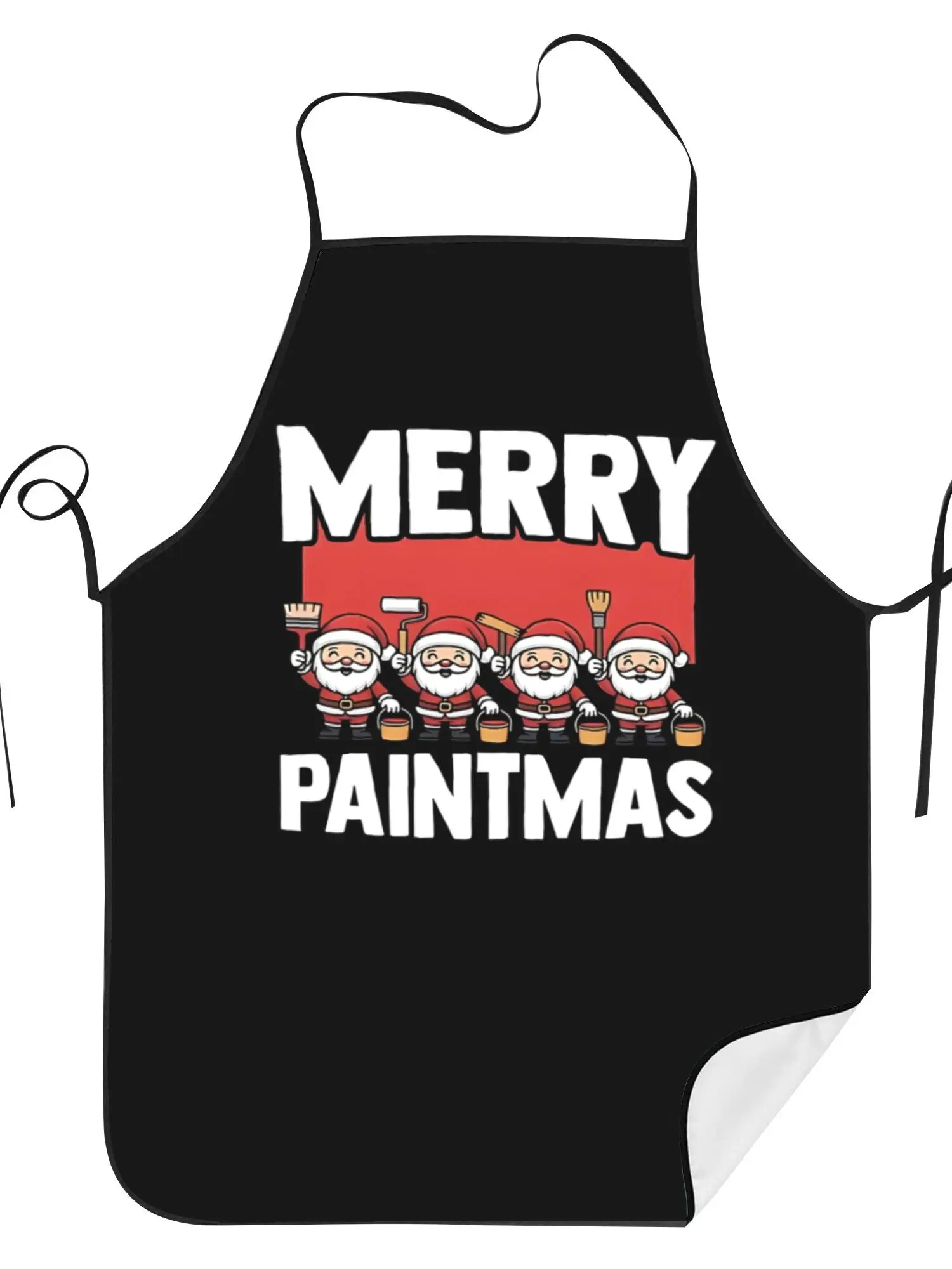 Painter Christmas Apron Cook Restaurant Printed
