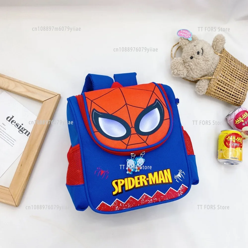 

New Cartoon Spider-Man High Box Kindergarten Children's Backpack Boy Baby Girl Christmas Birthday Backpack Gift
