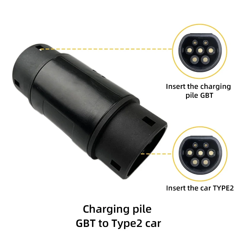 GBT  to  Type 2  IEC 62196 GB/T To Type 2 EV Adapter Female to Female Plug