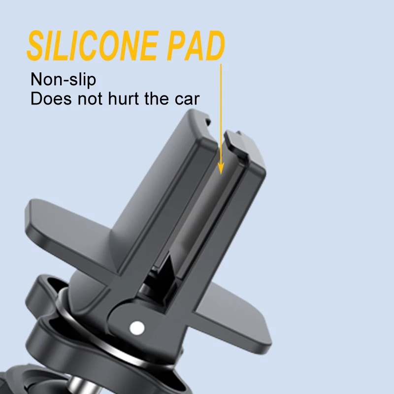 Auto Telefon Halter Clips 17mm Kugelkopf Auto Air Vent Clip Halterung Auto Air Outlet Haken Klemme Für Schwerkraft magnetische Handy Ständer – Detail 6