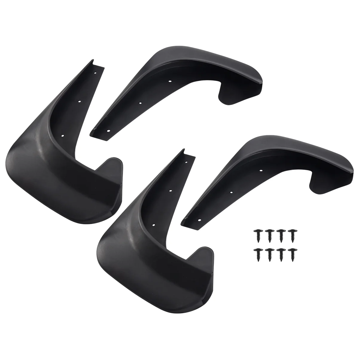 Universal Mudflaps Mud Flaps Flap Splash Guards Mudguards Car Auto Van SUV Trucks Sedan Wheel Fender Front Rear