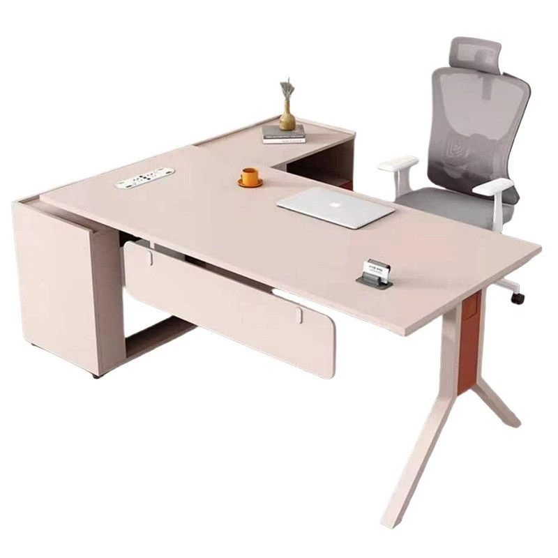 

Modern Jane Office Supervisor Desk Boss Table and Chair Combination