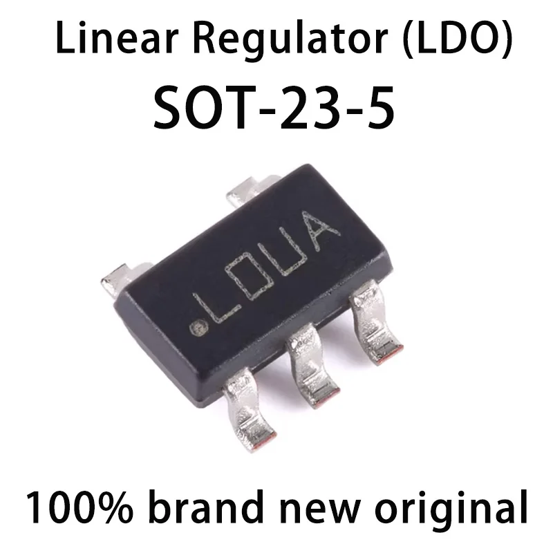 10Pcs LP5907MFX-3.3/NOPB LP2985-33DBVR LP2985-50DBVR SOT-23-5 Linear regulator (LDO) 100% brand new original IC chip Olaraine