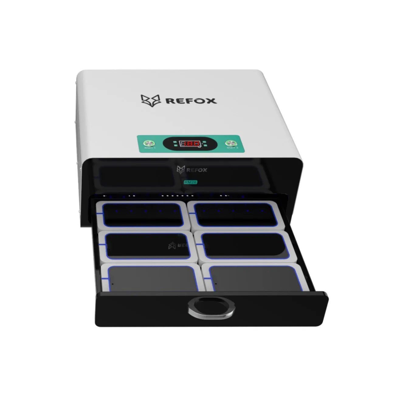 RM26 UV Curing Light Box Ceramic Bracket Quartz Lens Lamp Beads for Phone Screen Repair UV Adhesive Curing