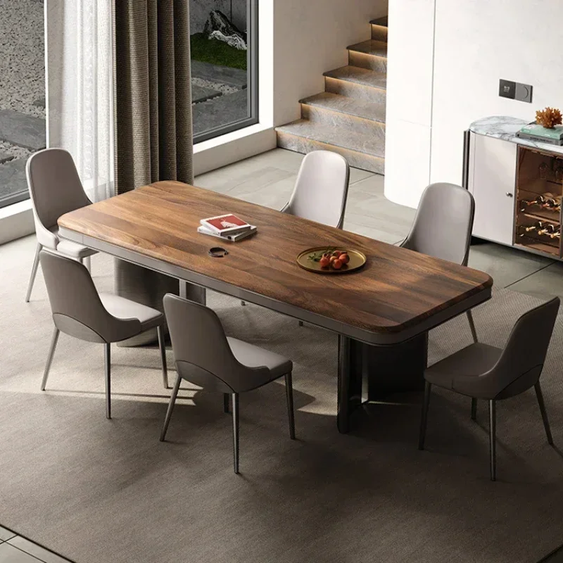 Dinning Tables Table Dining Room Multifunction Home Furniture Restaurant Sedentary Free Shipping Designer Coffee Rectangular