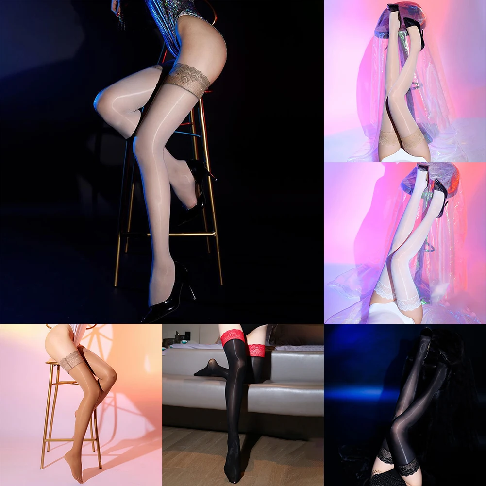 

Female Sexy Style Women Stockings Silicone Non-Slip Stockings Spring Wear Autumn Wear High Elasticity Regular Length