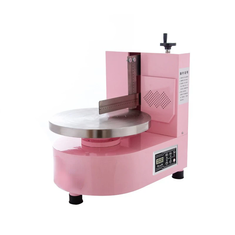 Automatic butter spreading and plastering machine Birthday cake plastering machine Household flat patterning and baking