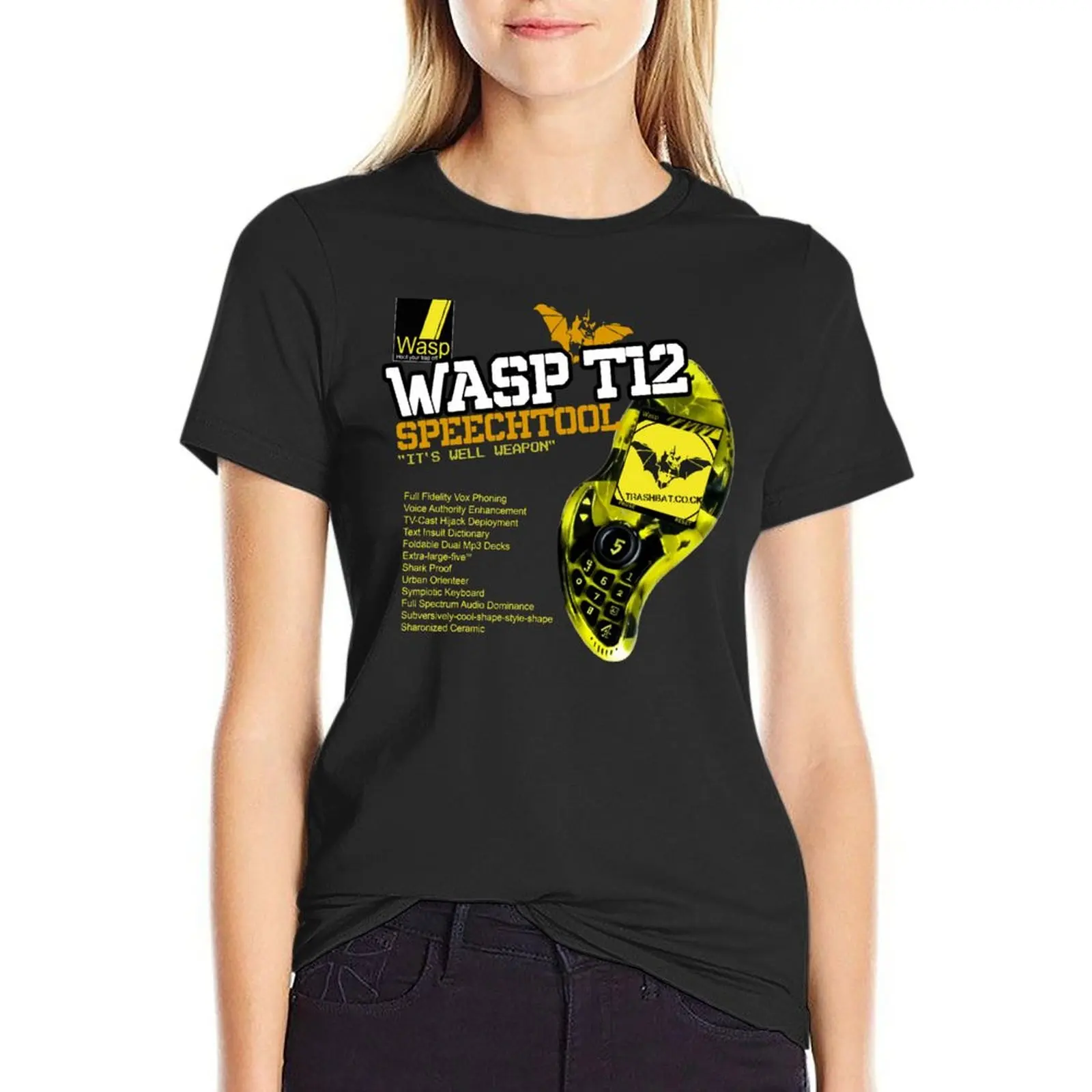 

The Wasp T12 Speechtool T-Shirt plus size tops cute clothes Female clothing cute t-shirts for Women