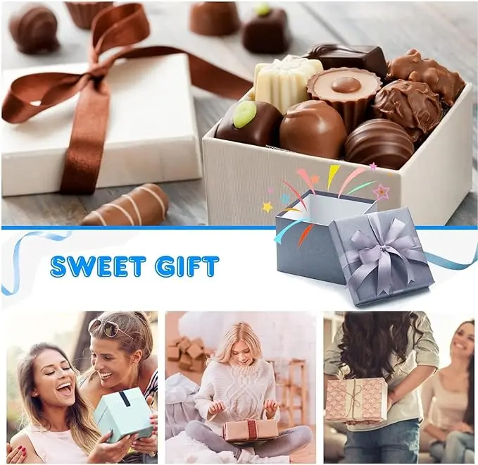 طقم صانعة الكيك مكون من 554 قطعة - قوالب مصاصة من السيليكون لمستلزمات الخبز مع حامل عرض ثلاثي الطبقات |   وعاء ذوبان حلوى الشوكولاتة |   با