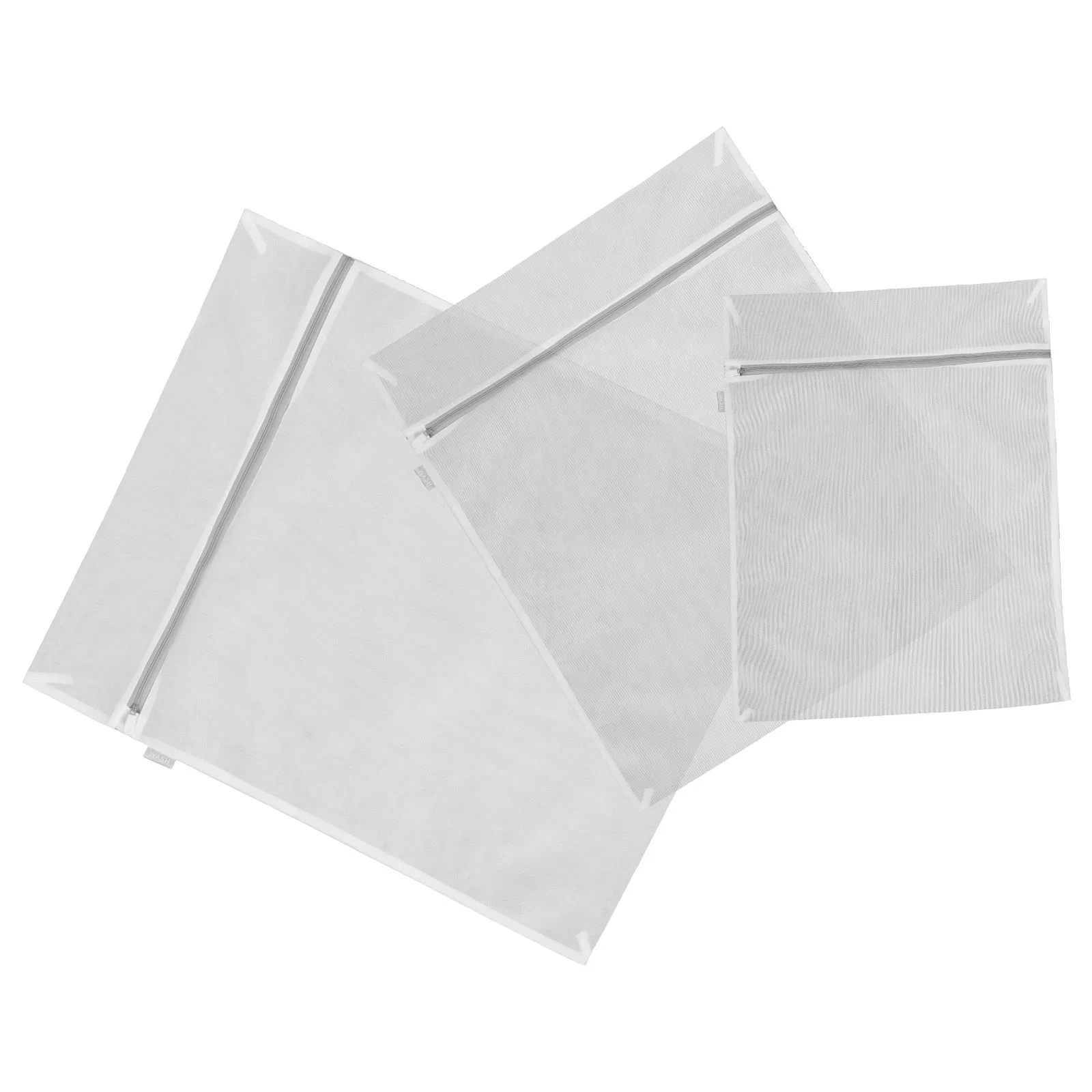 

3Pcs Fine Workmanship Mesh Laundry Bags for Bra Underwear Washing Clothes Wash Bag Protective Zipper Closure