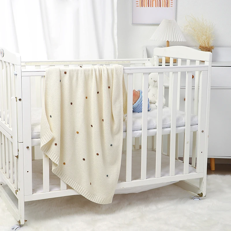 Super Soft ผ้าห่มเด็กทารกแรกเกิด 90*70 ซม.ทารกเด็กวัยหัดเดินเด็กหญิงผ้าฝ้ายถัก Sleeping ครอบคลุม Stuff เด็กผ้าปูที่นอน Cellular