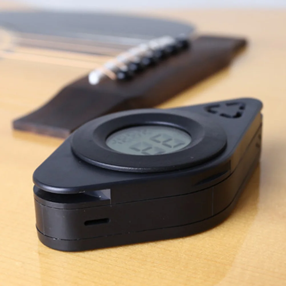 

3 in 1 Guitar Humidifier Dehumidifier Hygrometer Sound Hole Moistener Black Instrument Humidity Care Accessory