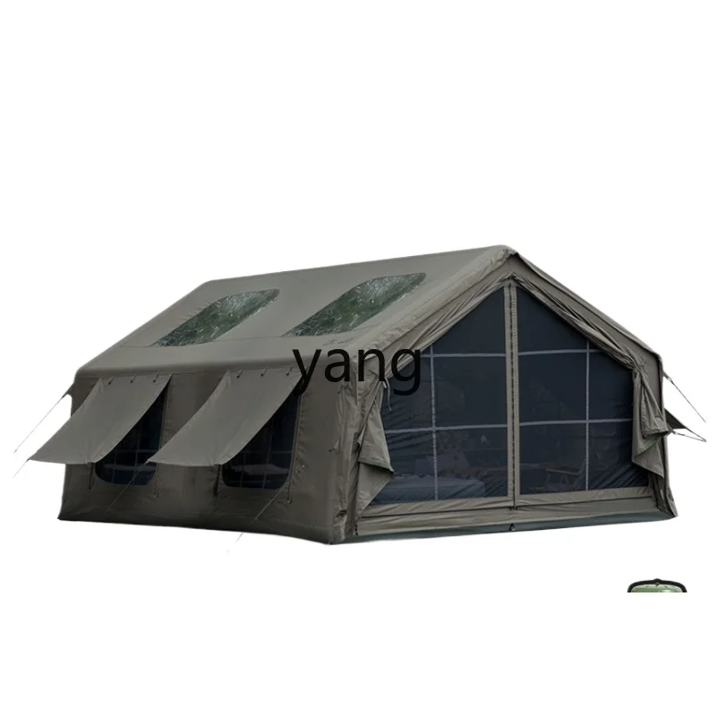 

yjq outdoor emergency disaster relief large inflatable tent construction site thickened warm mobile house