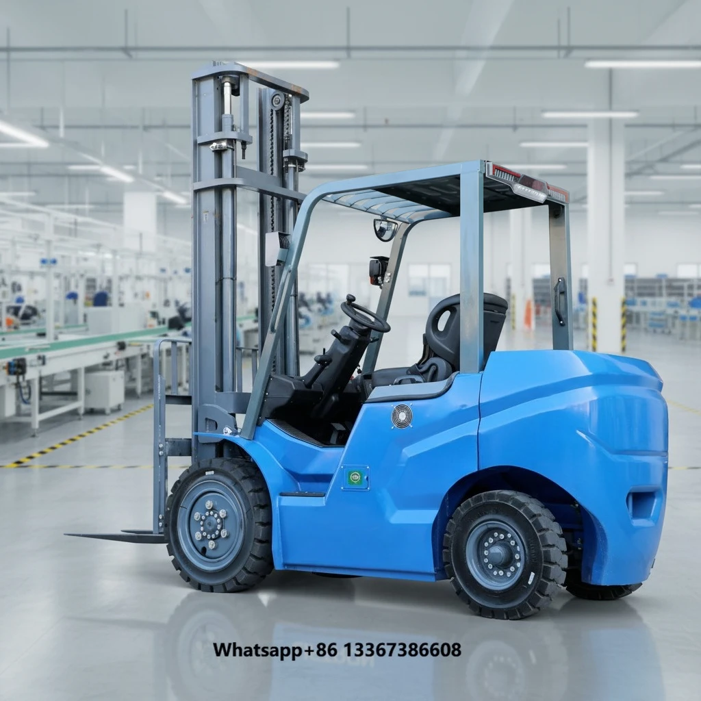 2.5T Lithium Electric Counterbalance Forklift for Electrical Components Storage and Movement Tasks