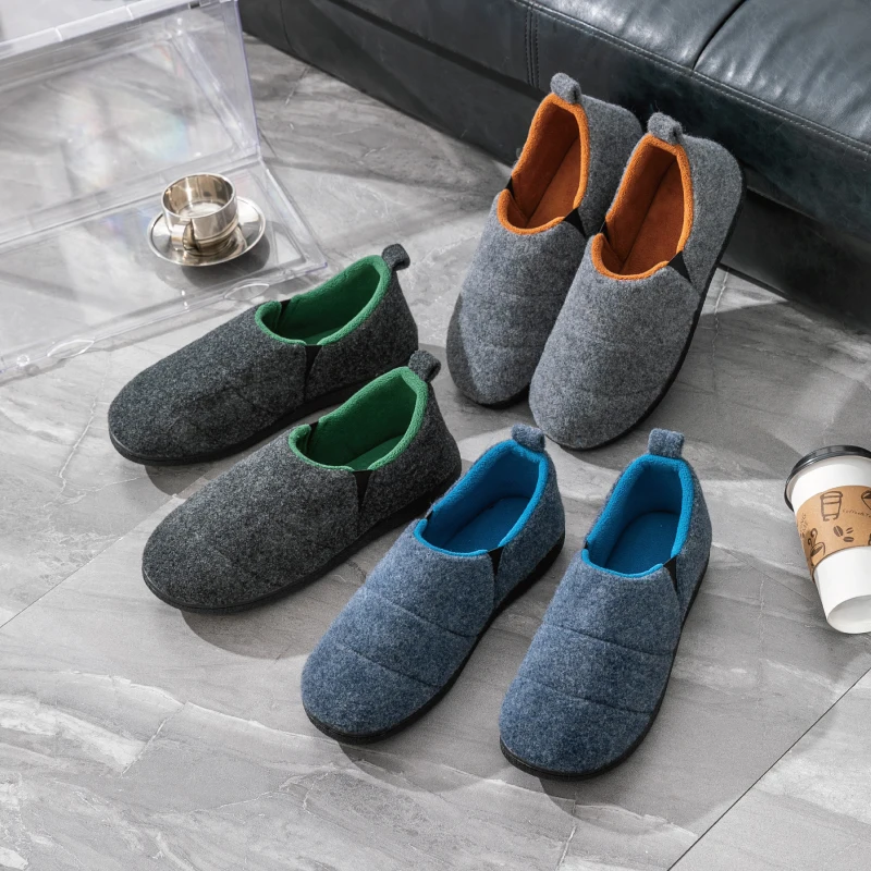 Pantofole da casa Gacimy calde per uomo e donna, ciabatte da interno in pile antiscivolo con memory foam_voghion.com