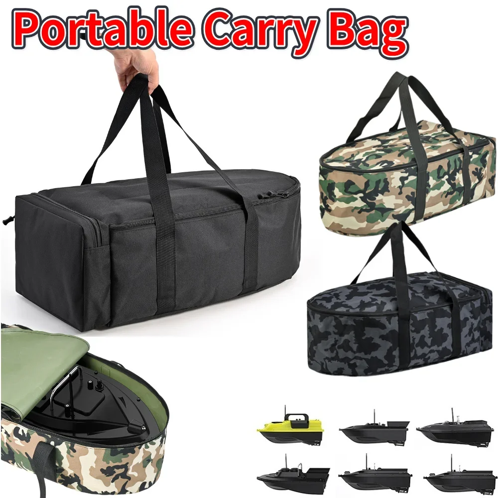 Large Capacity Portable Carry Bag for Bait Boat Water Repellent Tear-resistant Fishing Boat Storage Bag For Outdoor Fishing Bag