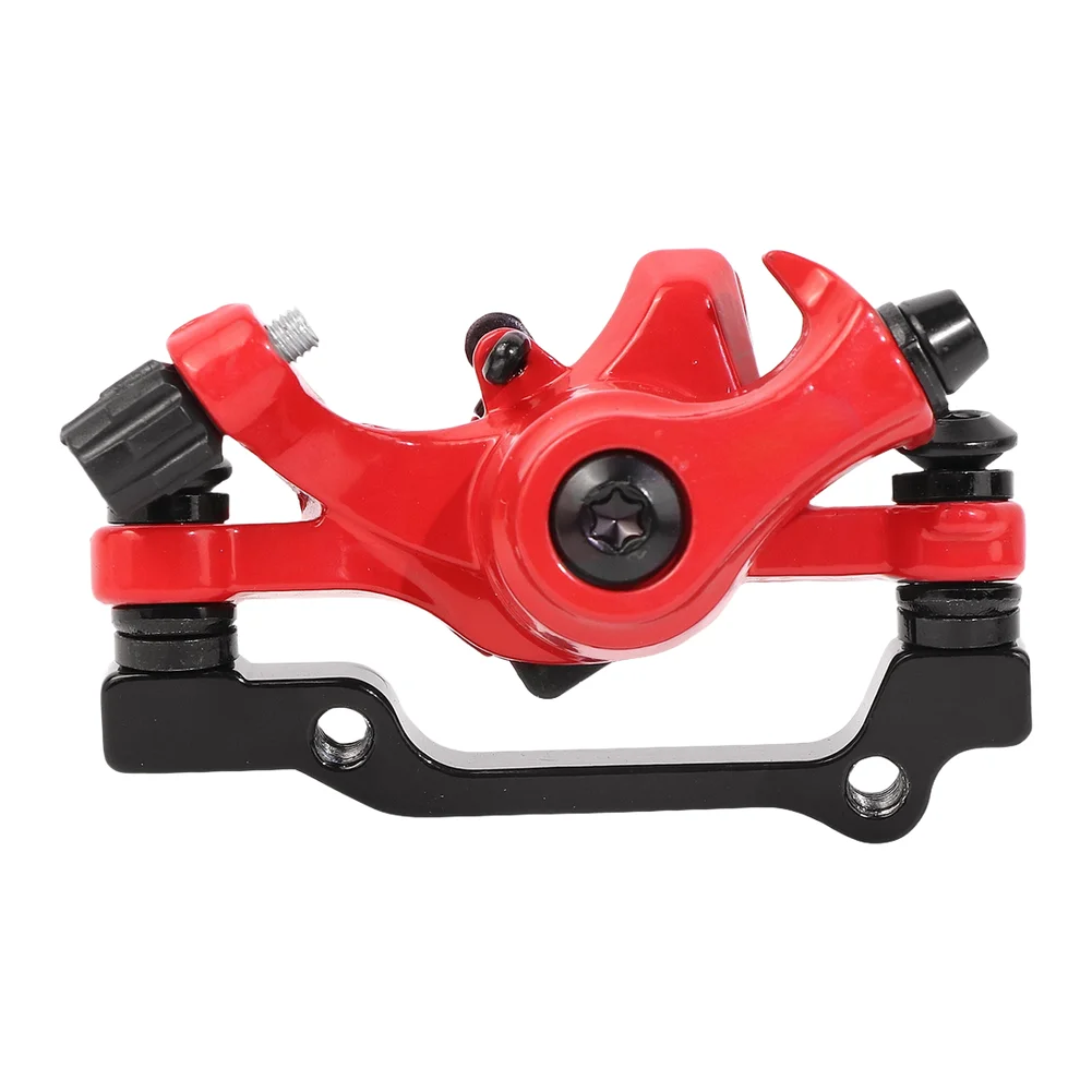 Hoge sterkte aluminium mountainbike schijfremmen T12 mechanische remklauwset voor standaard frame zwart rood cyaan paars