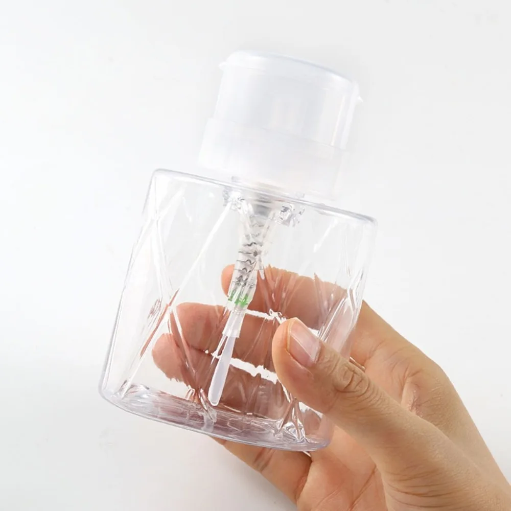 الألومنيوم مسمار احباط مزيل طلاء الأظافر إعادة الملء قابل للقفل مسمار مانيكير نظافة ماكياج مزيل مضخة مانيكير إزالة الأظافر أدوات #3