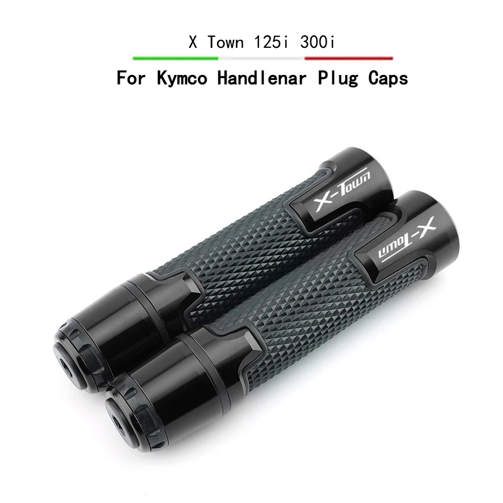 

For KYMCO Xtown X Town 125i 300i 7/8'' 22MM Handlebar Handle Grip Hand Grips End Cover Cap Plug Motorcycle Accessories