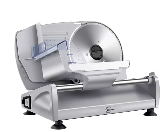 Household small-sized bread, ham and beef slicing meat machine