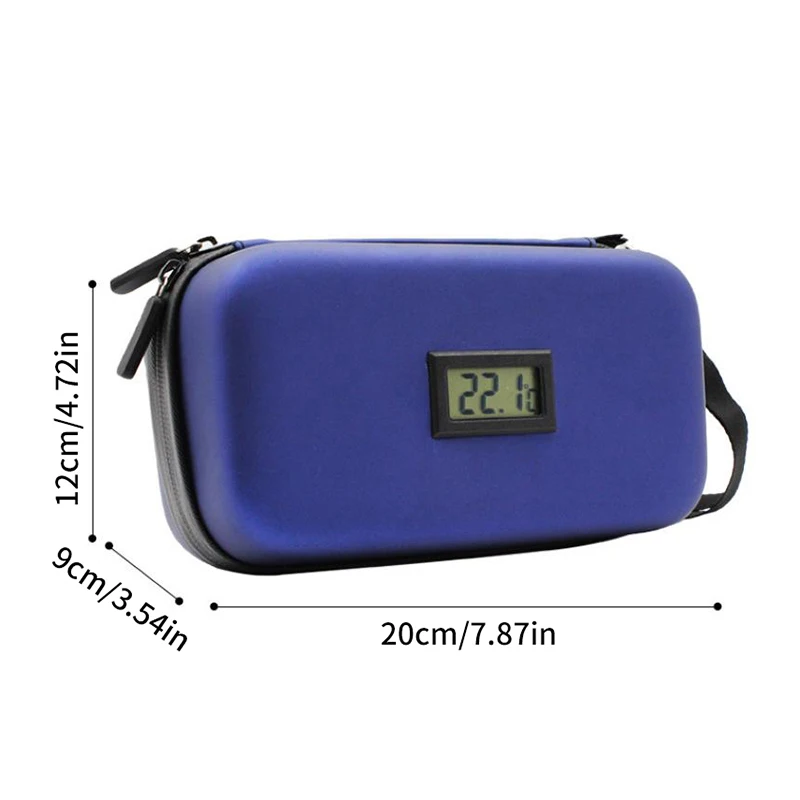 Waterproof Diabetic Pocket Pill Protector Insulin Cooling Bag Portable Travel Case Thermal Insulated Medicla Cooler Without Gel