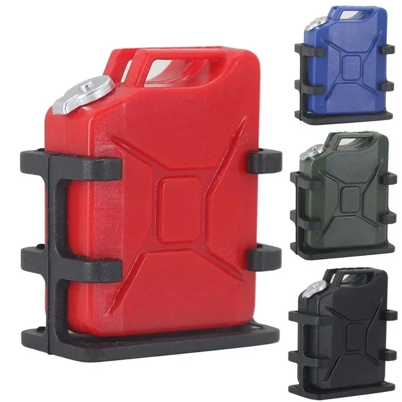 1/10 escala RC Crawler simulación barril de aceite tanque de combustible recipiente TRX4 SCX10 94180 D90 decoración de recipiente realista