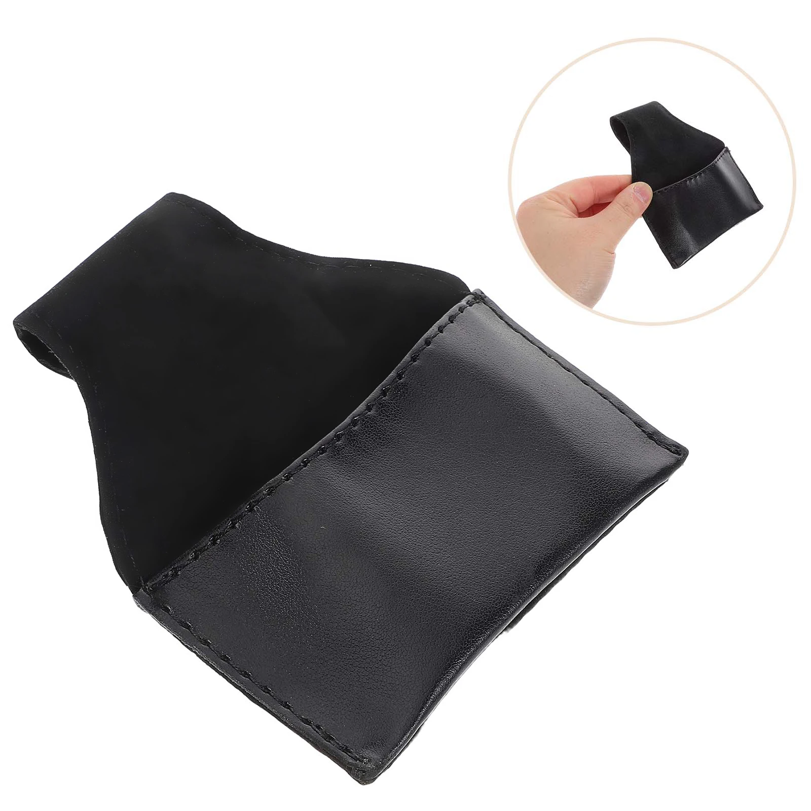 

Portable Billiard Holder Bag Pu Snooker Chalk Protective Pouch Pool Table Accessory Lightweight Compact Design Dual Function