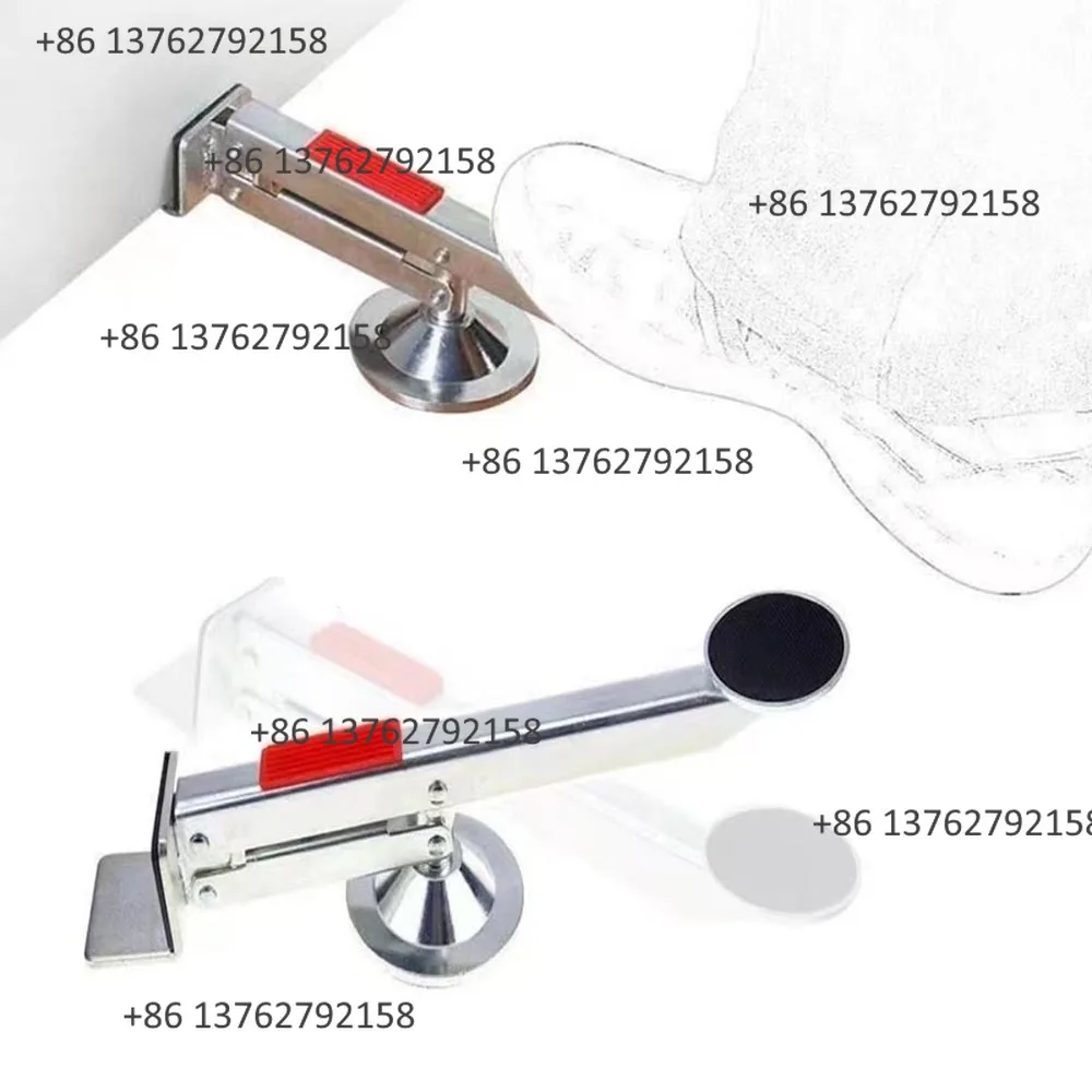 Sturdy Metal Door Lifter 360° Rotating Lever Door Surface Lifting Tool Auxiliary Jig For Door Installation Work