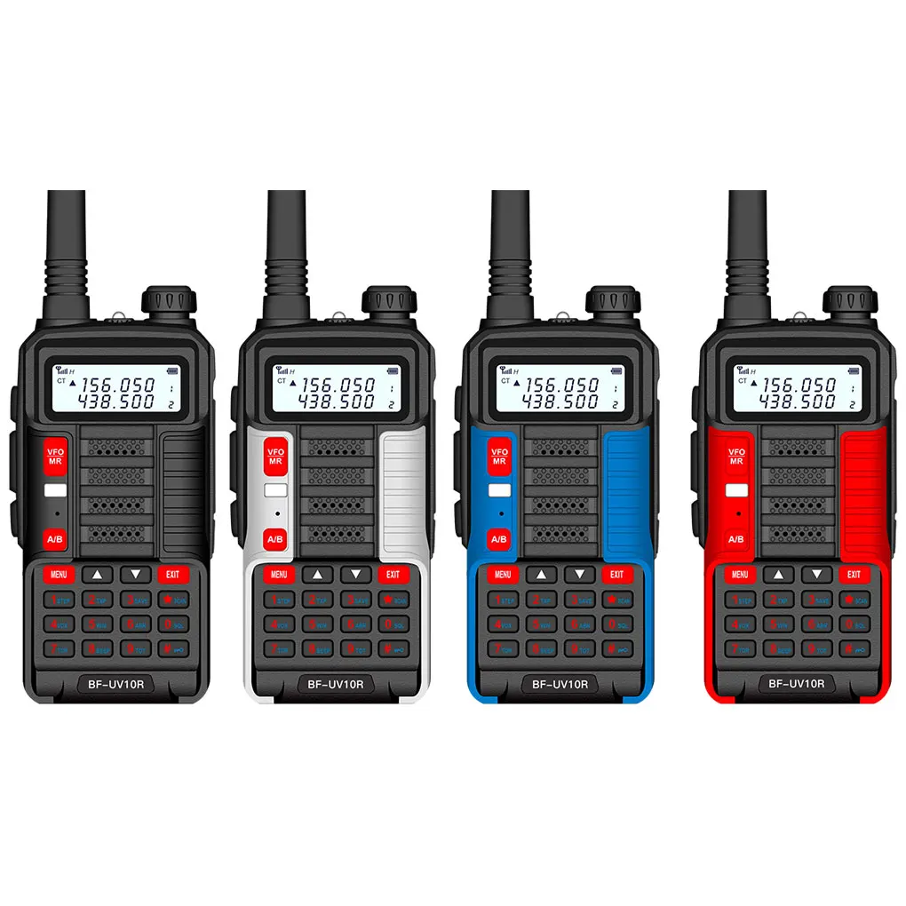 Imagem -06 - Baofeng uv 10r Walkie Talkies Profissionais Alta Potência 5km10km Banda Dupla Rádio de Vias cb Transceptor hf Vhf Uhf bf Uv-10r