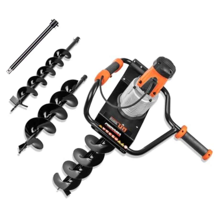 

Электрический шнек для отверстий 1700 Вт, проводной земной шнек с 4 6 8 сверлами, 12 удлинителей, обратный контроль, гарантия 5 лет