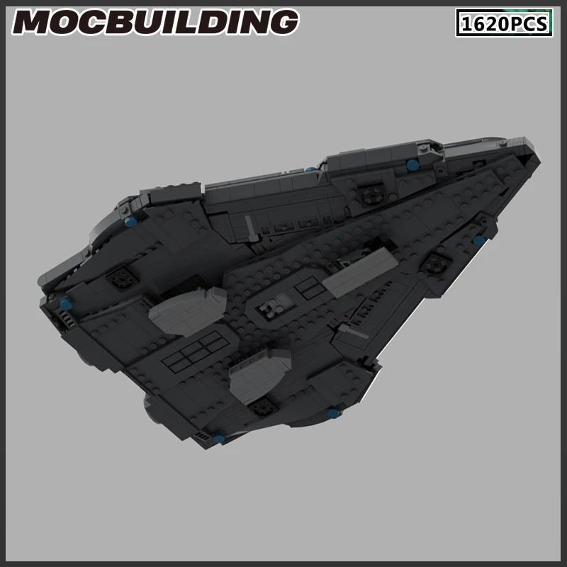 MOC Building Blocks Python Space Ship 1:250 Scale Model DIY Bricks Assemble Collection Toys Christmas Presents Birthday Gifts