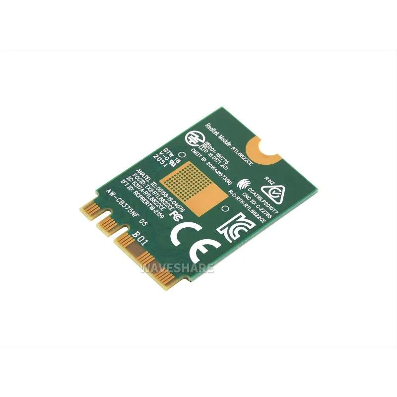 AW-CB375NF Wireless Network Card Dual Band WIifi Bluetooth 5.0 Compatible with Nvidia Jetson NX/Orin