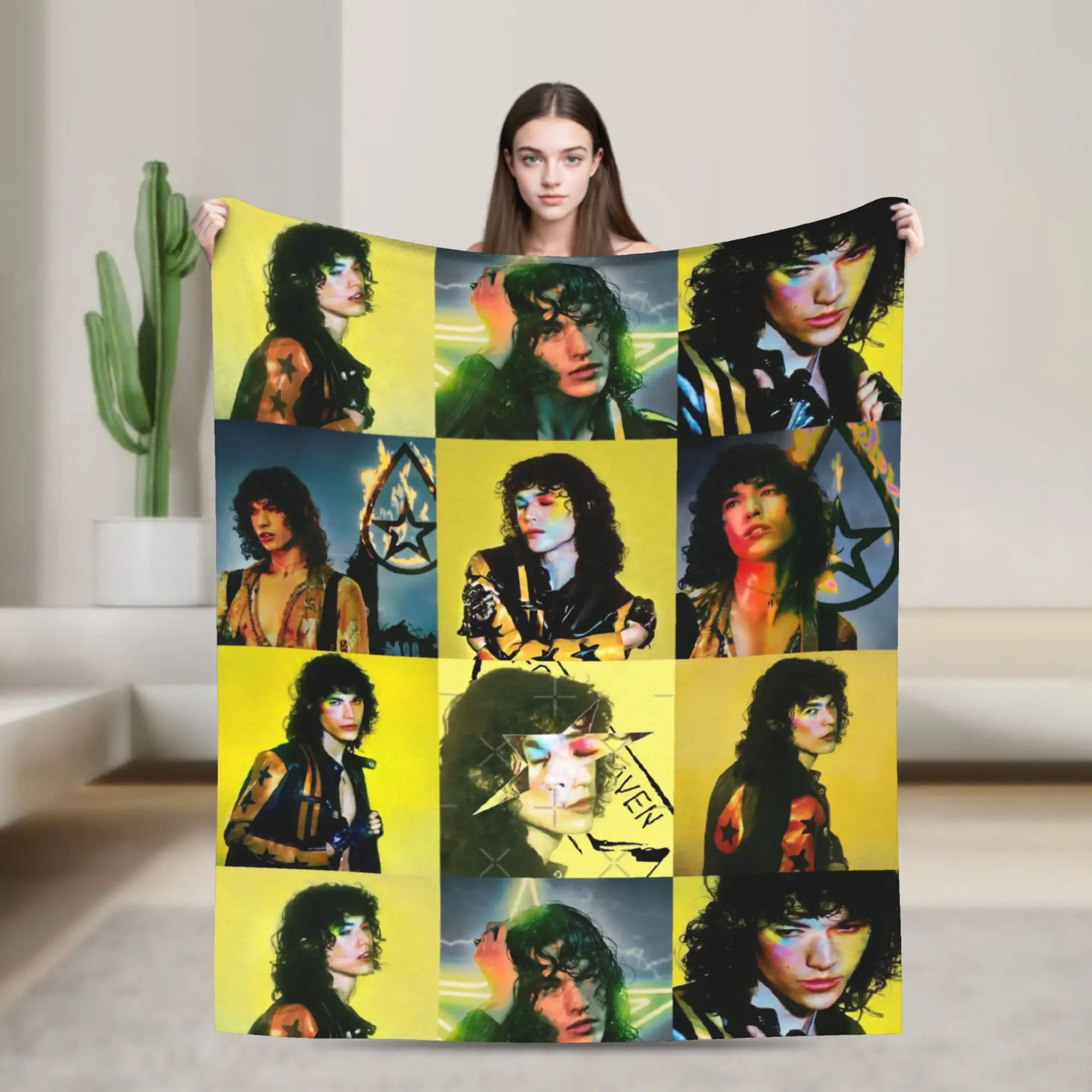 Warm Soft Blanket Travel Office Conan Gray Poster Pop Throw Blanket  Flannel Bedspread For Couch Bed Novelty Sofa Bed Cover