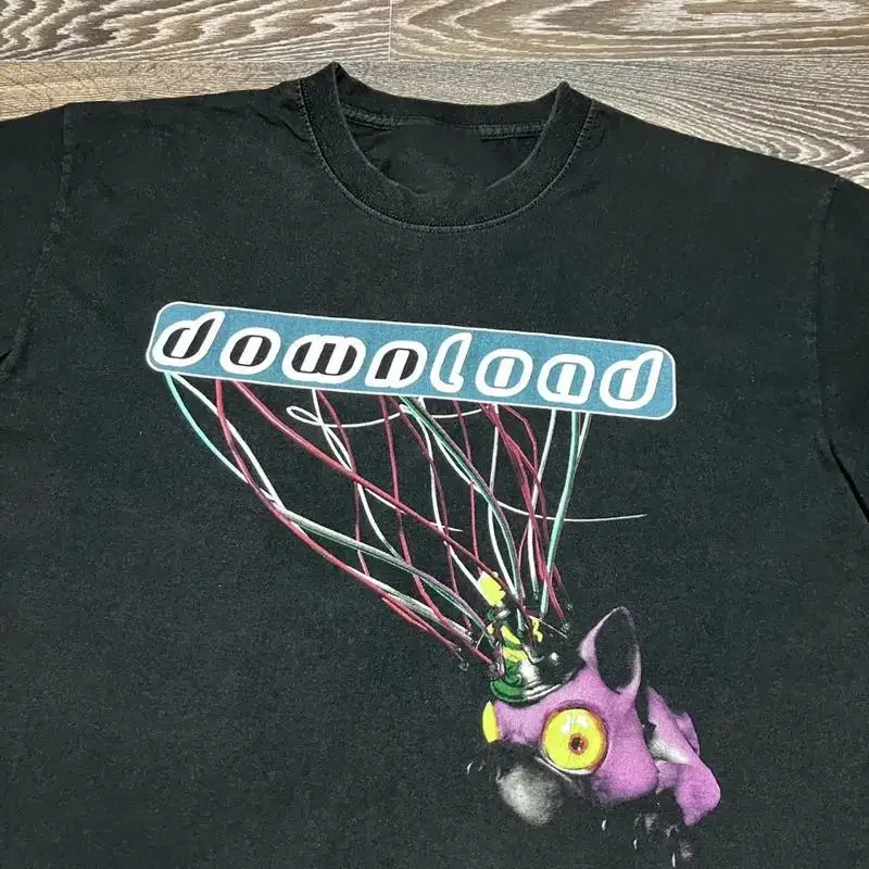 Rare 2003 Download Band For Fan Black All Size S 5Xl T Shirt