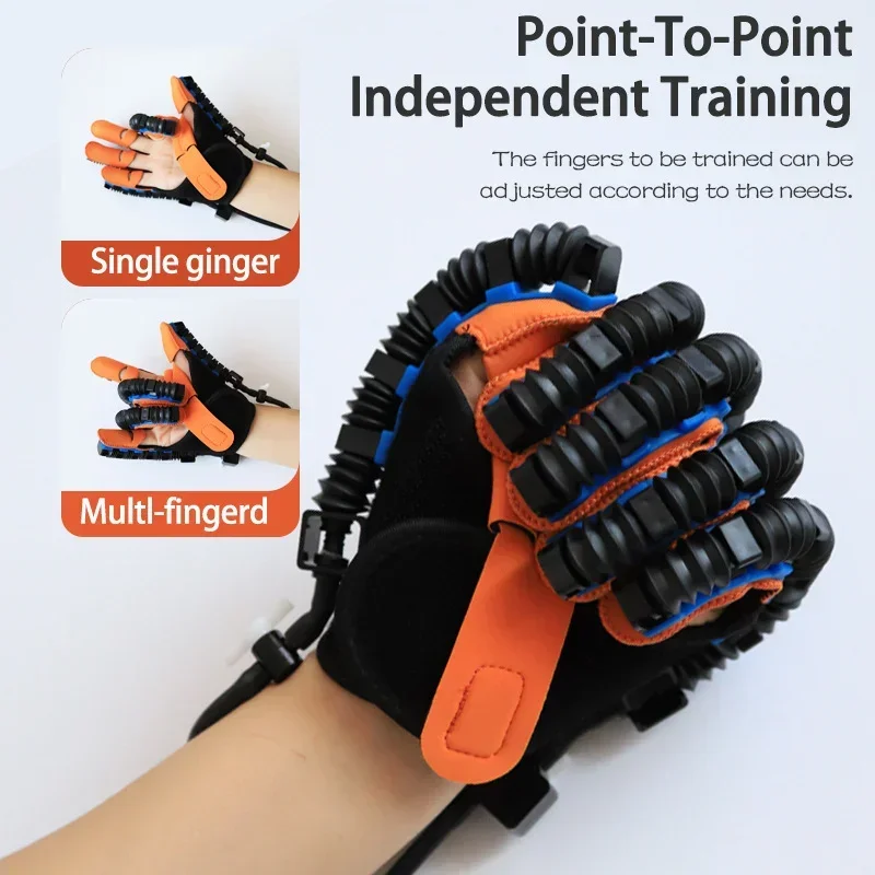 Rehabilitation Robot Gloves Finger Training Hand Exerciser for Stroke Hemiplegia Cerebral Infarction Left & Right Hand Therapy