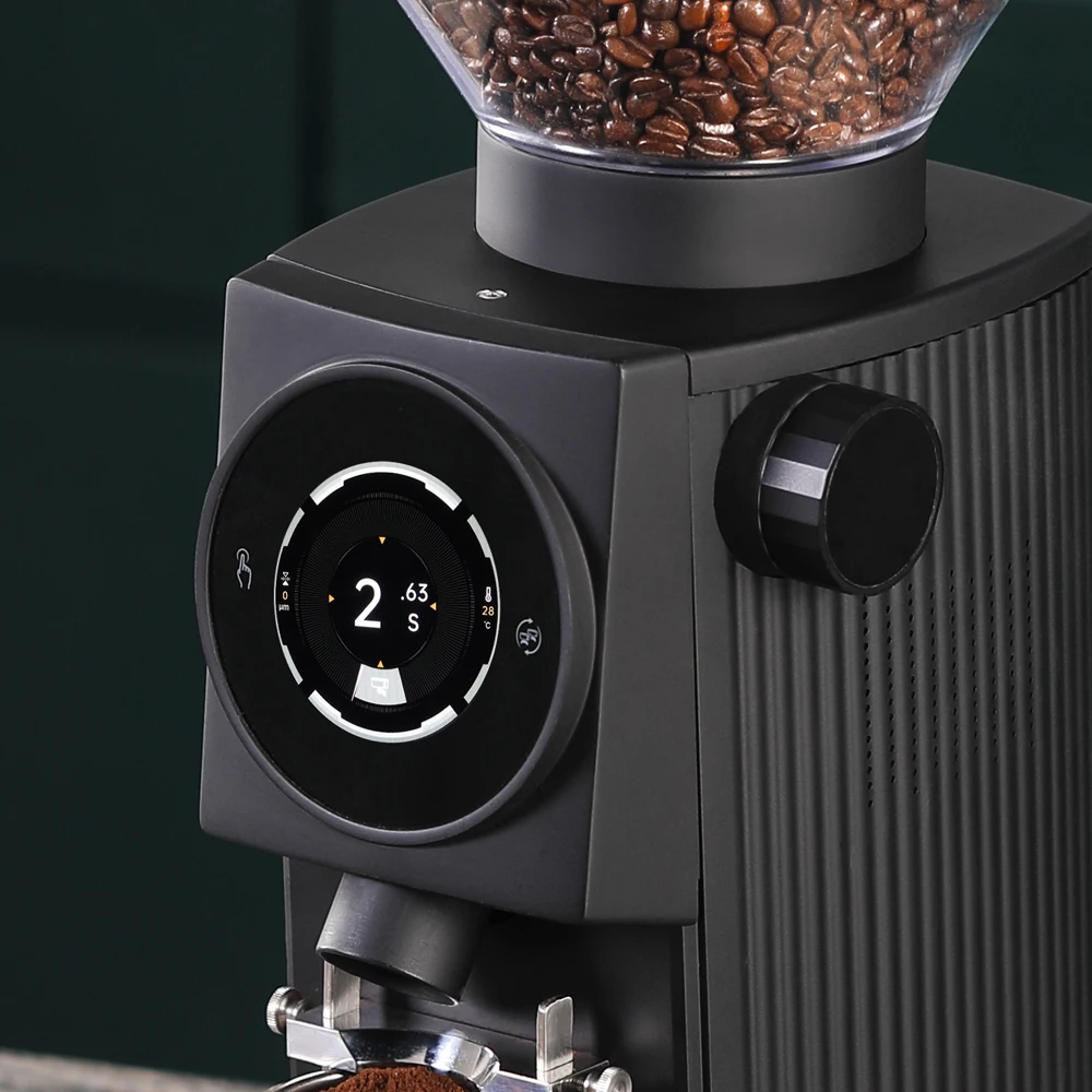 Latest Big Flat Burrs 83mm Commercial Espresso Coffee Grinder Machine Coffee Shop Grinder