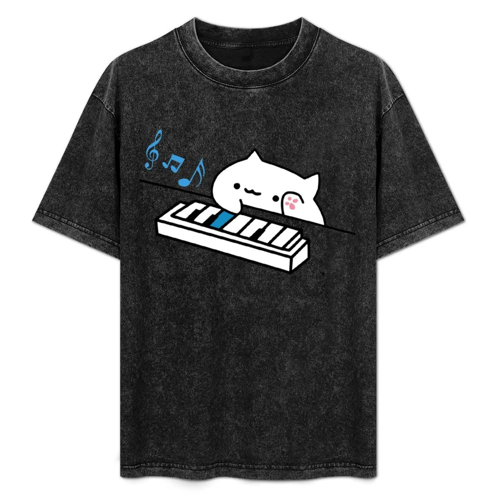 

Bongo Cat plays Piano T-Shirt Classic Graphic Short Sleeve Top